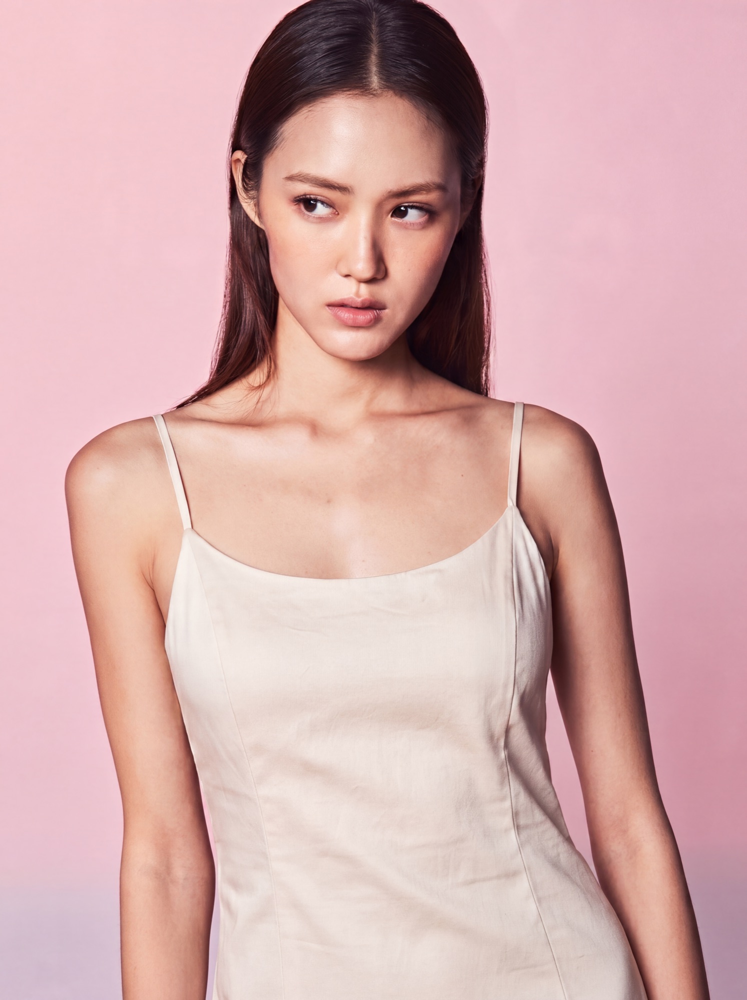 DWELLER Satin Mini Dress
