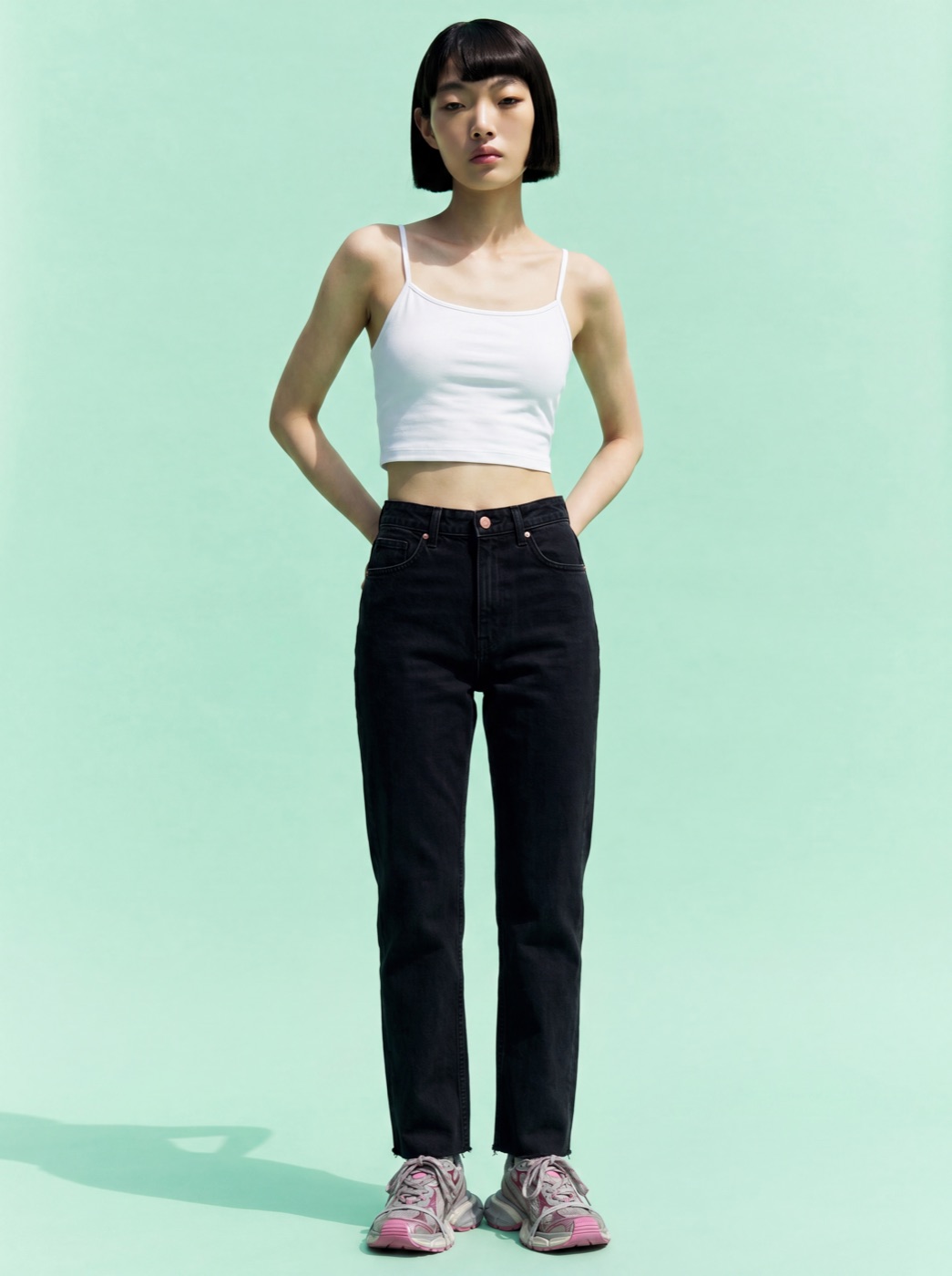 Short Strappy Top view 2