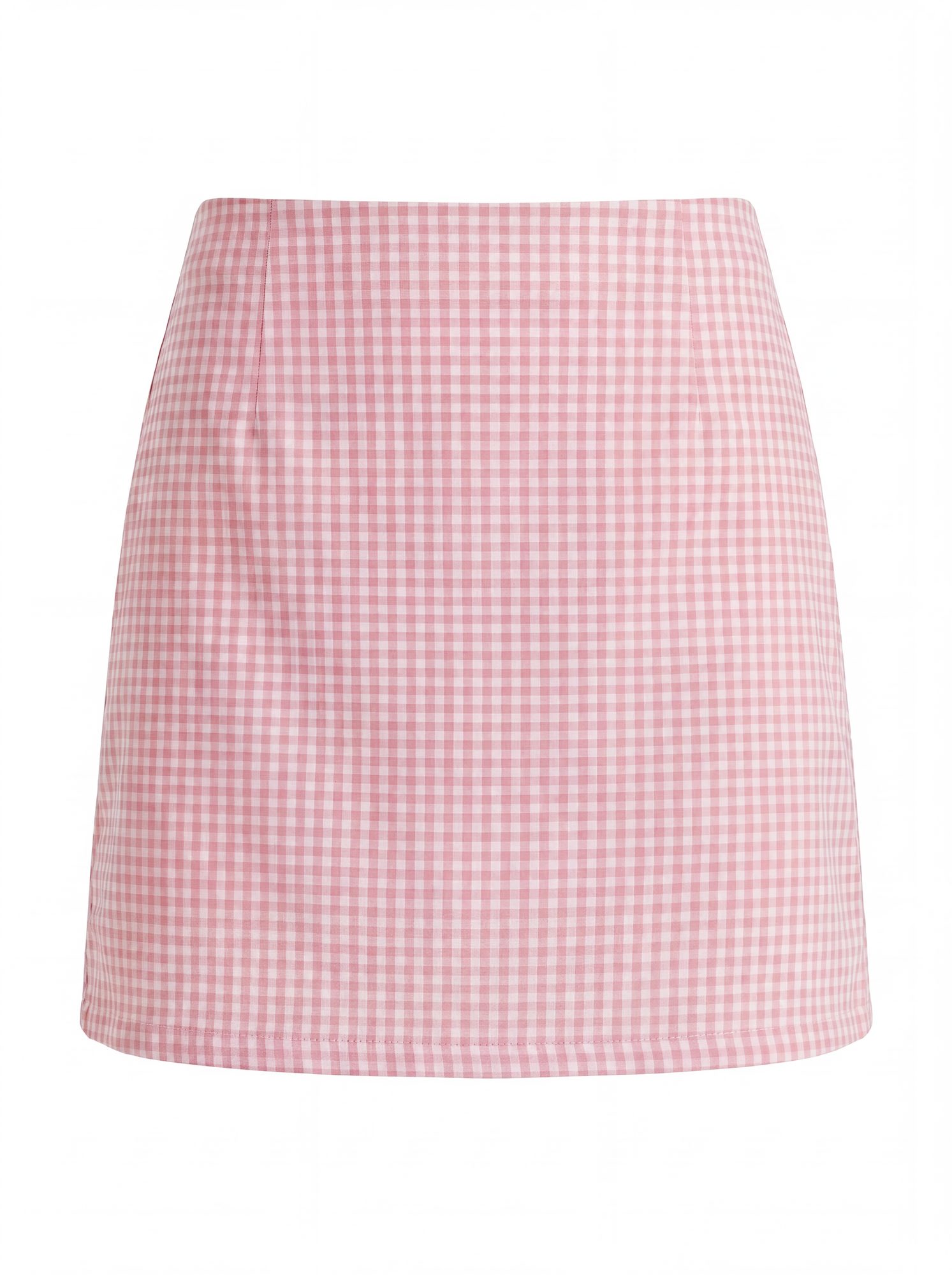 Soft Check Skirt view 5
