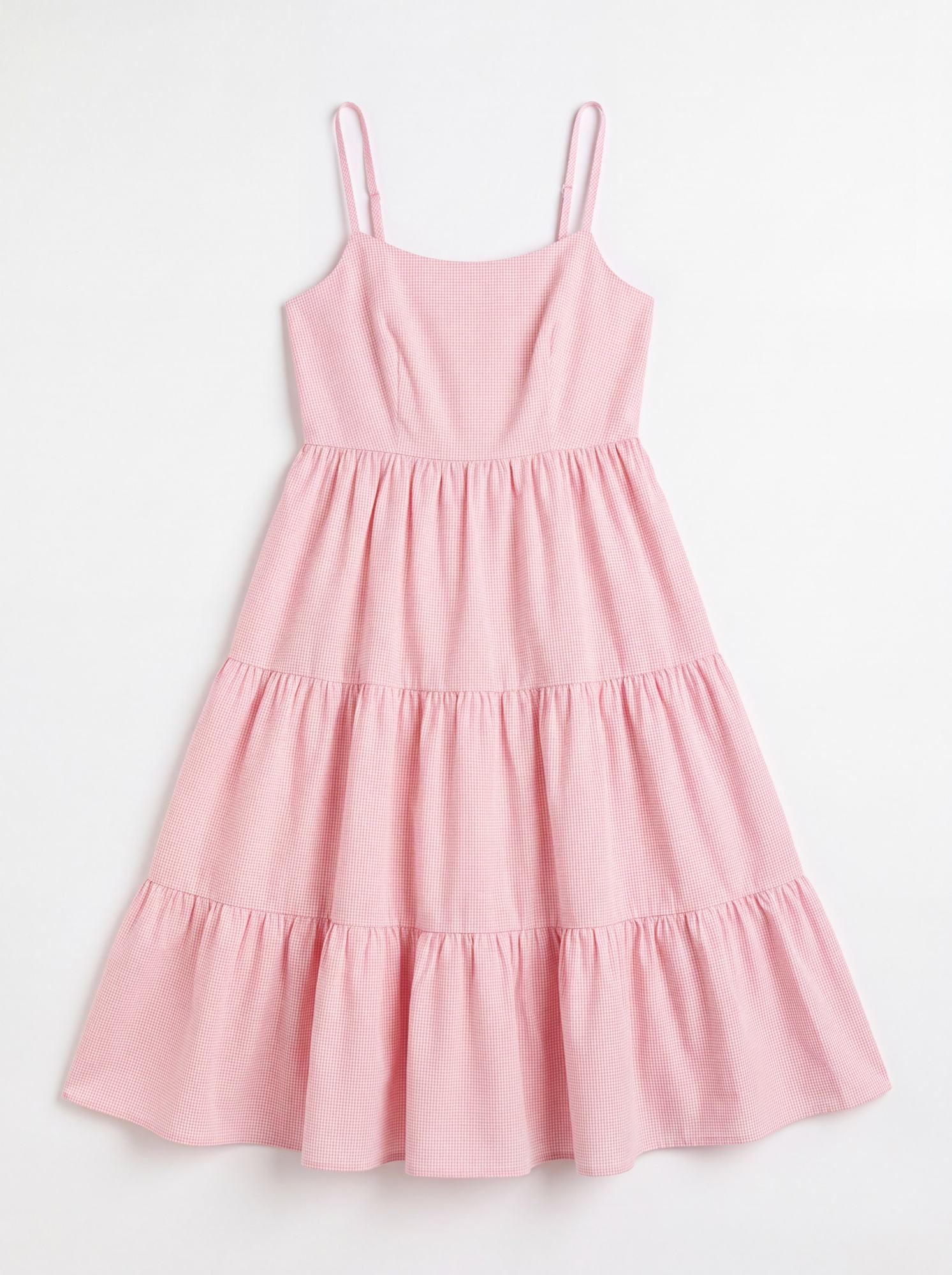 Soft Check Sundress view 4